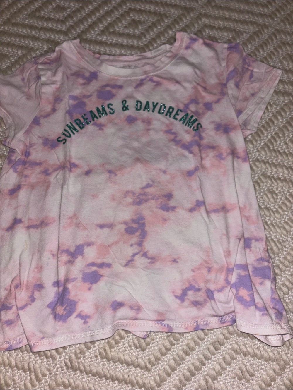 Old Navy Pink & Purple Tie-Dye Tee - Sunbeams & Daydreams